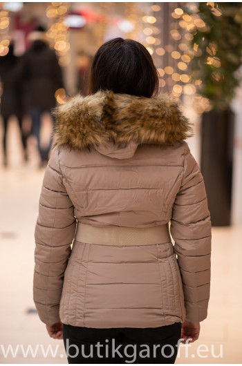 Vinter jacka GAROFF - MODEL 1582 beige