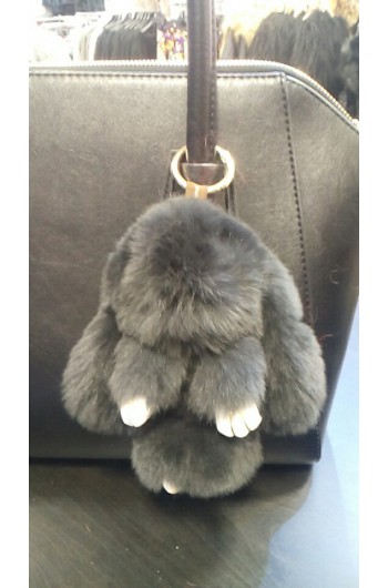 Rabbit pendant - white