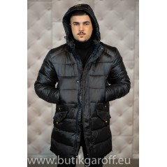 Man black winter jackets Model 712