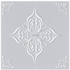 3D Wallpaper - White 70cm*70cm*7,5mm UV046-1