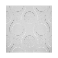 3D Wall and ceiling panel 0898 white