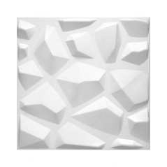 3D Wall and ceiling panel MARS white