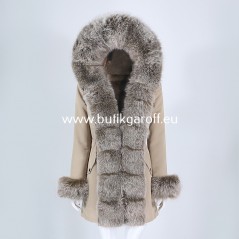 Winter  Parka with real fox fur - Model nr 94
