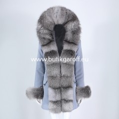 Winter  Parka with real fox fur - Model nr 95