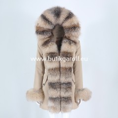 Winter  Parka with real fox fur - Model nr 96