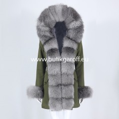 Winter  Parka with real fox fur - Model nr 100