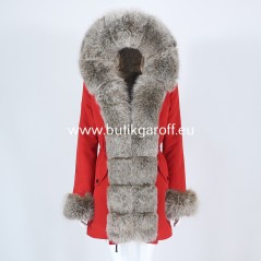 Winter  Parka with real fox fur - Model nr 107