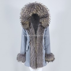 Winter  Parka with real fox fur - Model nr 114