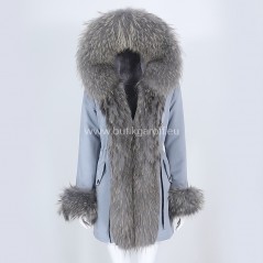 Winter  Parka with real fox fur - Model nr 116