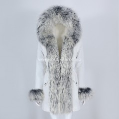 Winter  Parka with real fox fur - Model nr 118