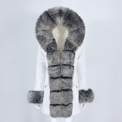 Winter  Parka with real fox fur - Model nr 122