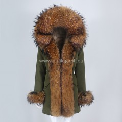 Winter  Parka with real fox fur - Model nr 124