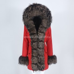 Winter  Parka with real fox fur - Model nr 125