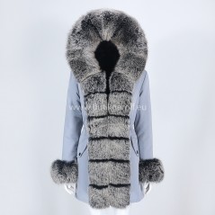 Winter  Parka with real fox fur - Model nr 128