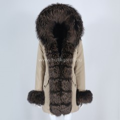 Winter  Parka with real fox fur - Model nr 129
