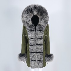 Winter  Parka with real fox fur - Model nr 130
