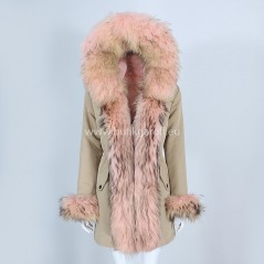 Winter  Parka with real fox fur - Model nr 131