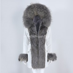 Winter  Parka with real fox fur - Model nr 133