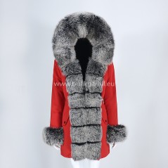 Winter Parka with real fox fur - Model nr 137