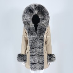 Winter Parka with real fox fur - Model nr 147