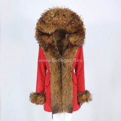 Winter Parka with real fox fur - Model nr 158