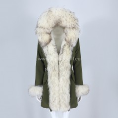 Winter Parka with real fox fur - Model nr 159
