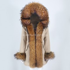 Winter Parka with real fox fur - Model nr 165