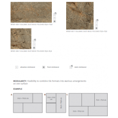 Ceramic Tiles Vulcanic Dust Polerad 59,8x119,8cm   Price 599sek/m2