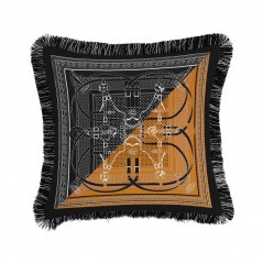 Luxury Horse Velvet Tassel Cushion Cover Model nr 17