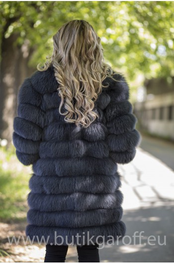 Real Fur Jacket 4 in 1 - GRAPHITE