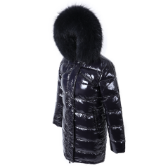 copy of Down jacket with racoon collar - short model