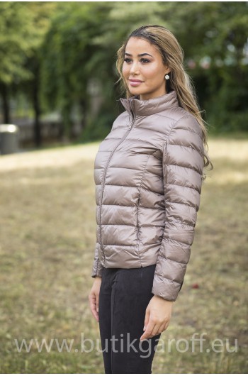 REAL DOWN JACKET- BEIGE 100%