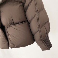 copy of Down jacket with racoon collar - short model