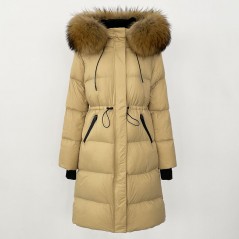 copy of Down jacket with racoon collar - short model