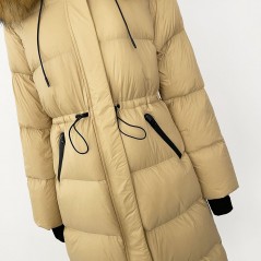 copy of Down jacket with racoon collar - short model