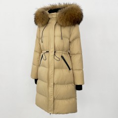 copy of Down jacket with racoon collar - short model