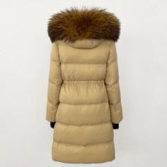 copy of Down jacket with racoon collar - short model