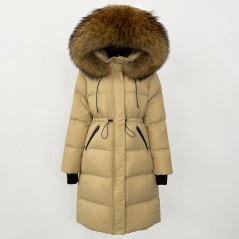 copy of Down jacket with racoon collar - short model