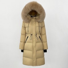 copy of Down jacket with racoon collar - short model