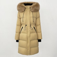 copy of Down jacket with racoon collar - short model