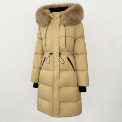 copy of Down jacket with racoon collar - short model