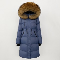 copy of Down jacket with racoon collar - short model