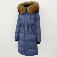 copy of Down jacket with racoon collar - short model