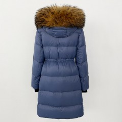 copy of Down jacket with racoon collar - short model