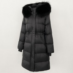 copy of Down jacket with racoon collar - short model