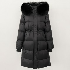 copy of Down jacket with racoon collar - short model