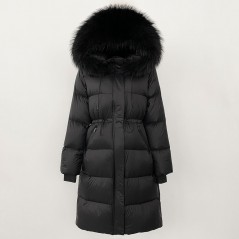 copy of Down jacket with racoon collar - short model