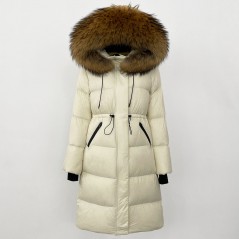 copy of Down jacket with racoon collar - short model