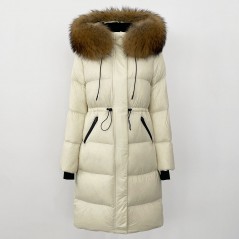 copy of Down jacket with racoon collar - short model