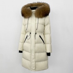 copy of Down jacket with racoon collar - short model